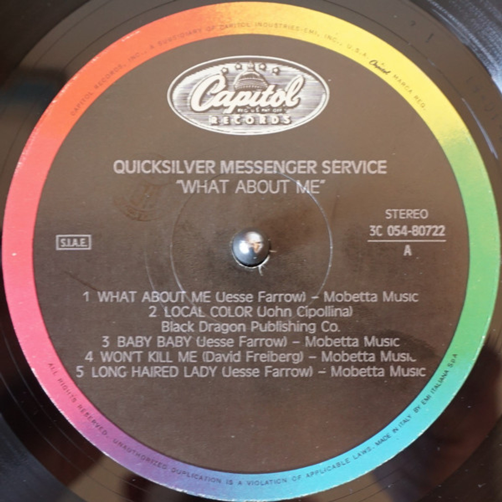 Quicksilver Messenger Service / What About Me (LP)