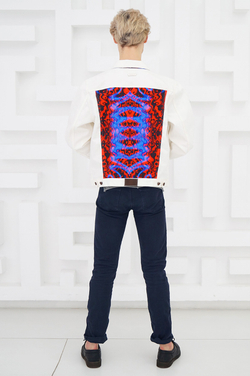 LIGVIANNI Джинсовая куртка Denim Jacket Fire