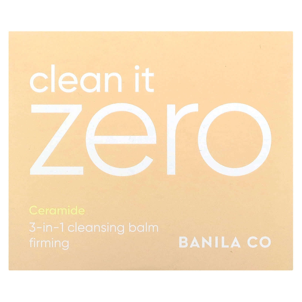 Banila Co, Clean it Zero, укрепляющий очищающий бальзам 3 в 1, с керамидами, 100 мл (3,38 жидк. унц.)