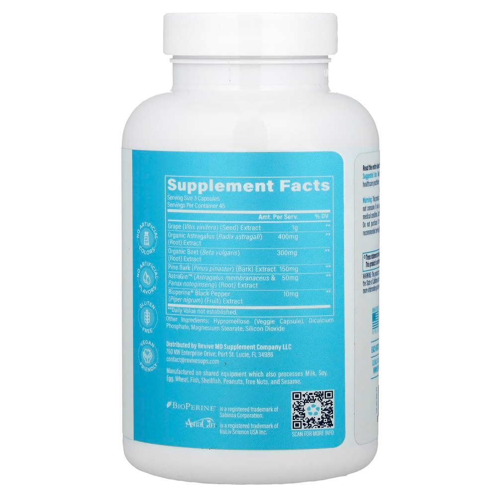 Revive, Kidney, 135 вегетарианских капсул