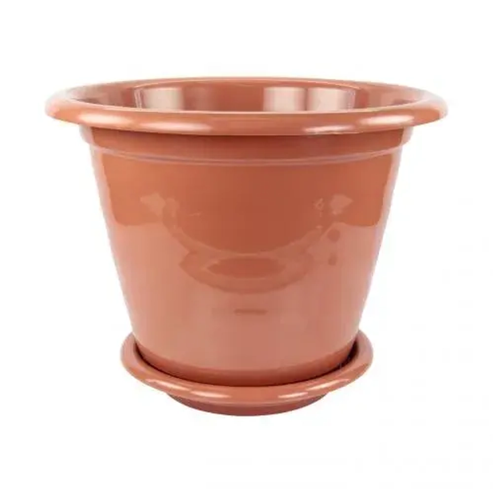 Горшок цв. Виола 16л. с под. (коричневый) (комплект 10 шт)