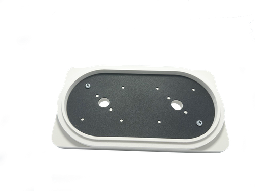 Платформа теневая черная овал DUO под светильник Art GX53 215х117х20мм