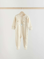 Комбинезон / Cлип для малышей Next E19-693, 5 шт., Бежевый, Молочный