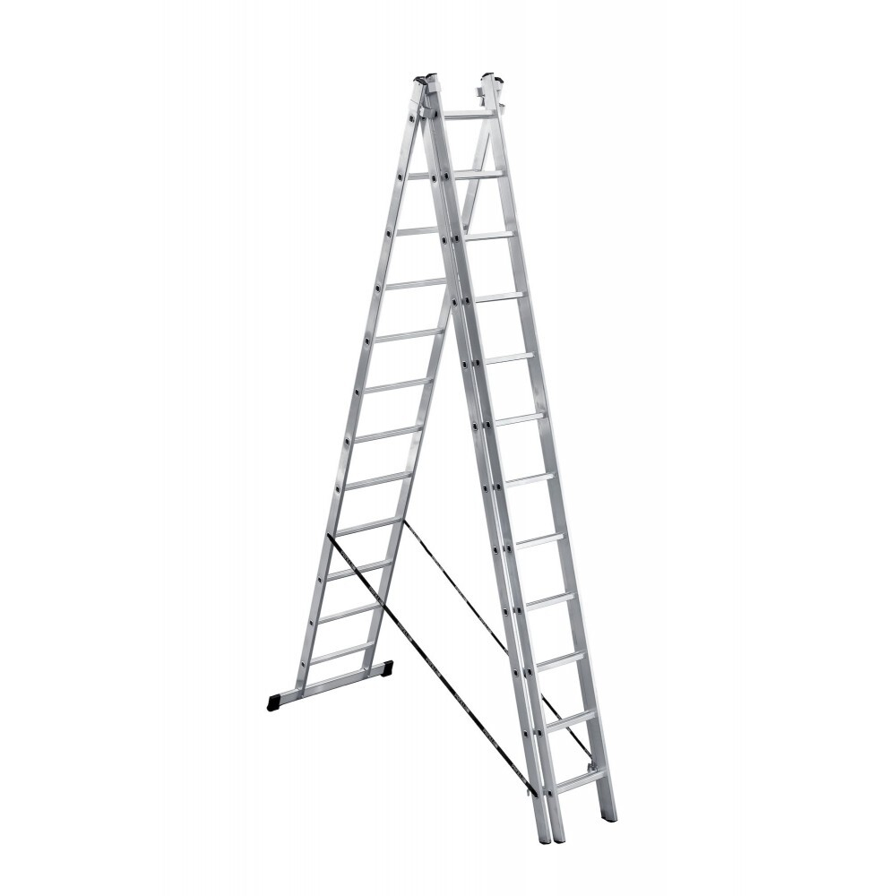Лестница алюминиевая 3 секционная 3*11  UFUK PRO 411311