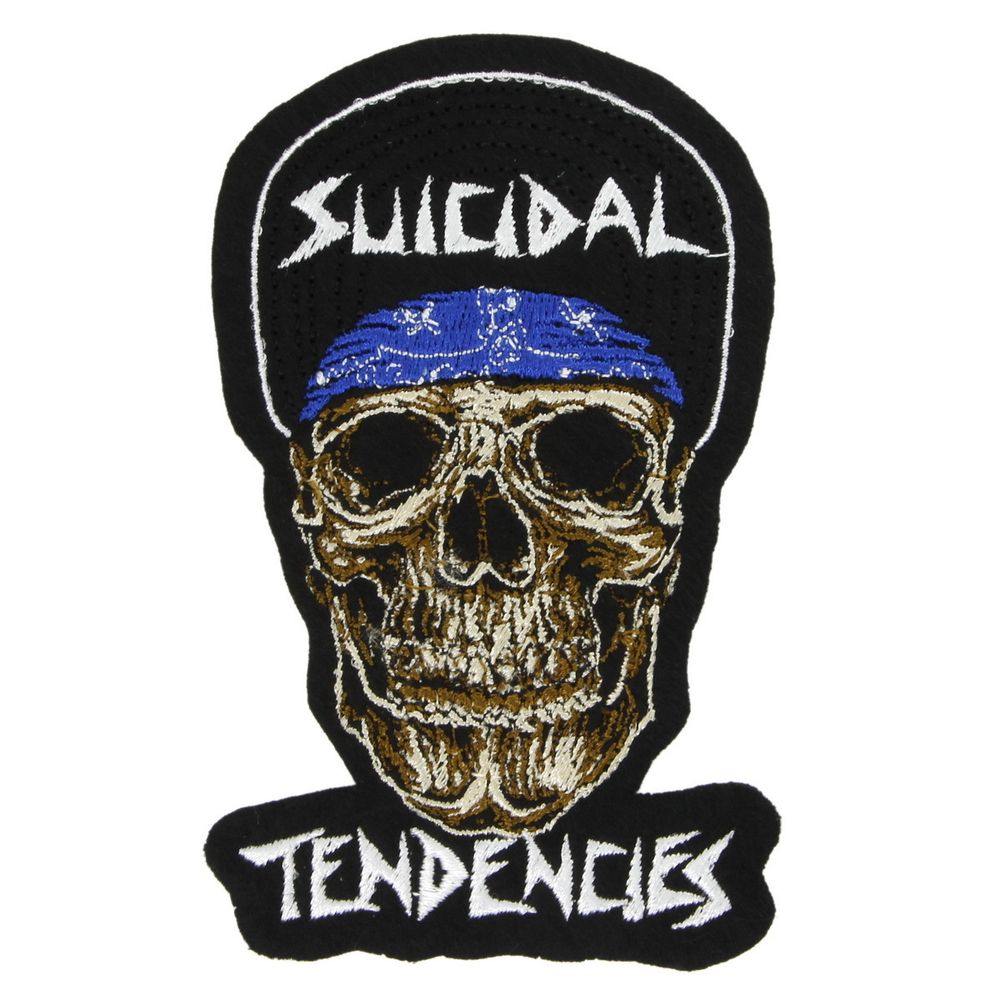 Нашивка с вышивкой группы Suicidal Tendencies