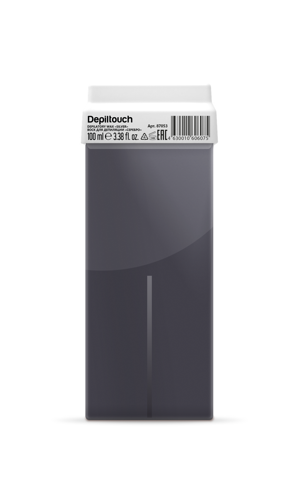 Depiltouch Professional Натуральный воск в картридже Серебро, 100 мл