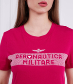 Футболка Aeronautica Militare - розовый(TS2101DJ510)