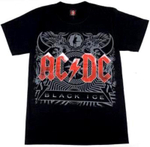 Футболка хлопок шелкография. TDM0939 AC/DC Black Ice L