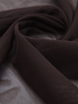 Сетка эластичная цвет мокко метражом (Турция)