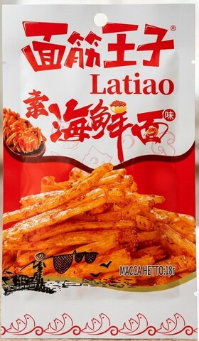 Соевая закуска Восточная лапша с морепродуктами 18гр