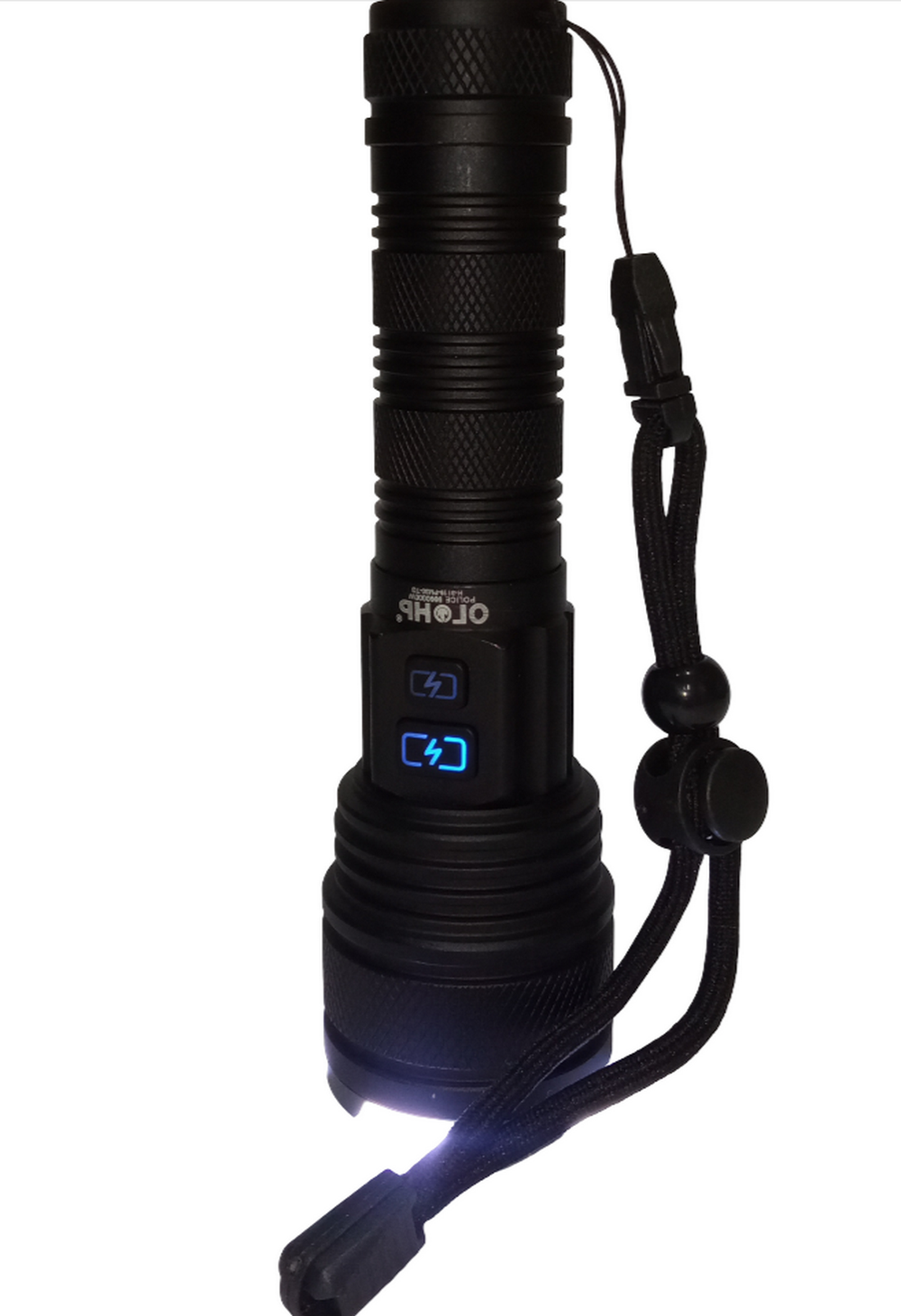 Фонарь ручной высокой яркости "белый лазер" Огонь H-3119-PM30-TG