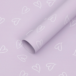 Пленка мат-я СЕРДЕЧКИН 58см*10м