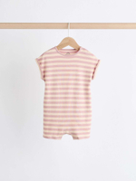 Боди с коротким рукавом для малышей Next B57-324, 3 шт., Бежевый, Розовый, Коричневый