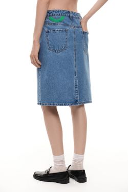 Юбка миди деним (Shades of Cool), голубая