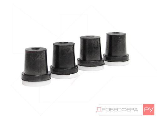 Сопла керамические 3 мм для пескоструйного пистолета набор 4 штуки арт. T065N-3