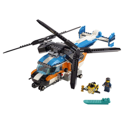 LEGO Creator: Двухроторный вертолет 31096 — Twin-Rotor Helicopter — Лего Креатор Создатель