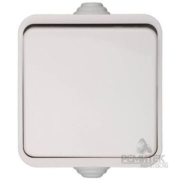 Выключатель AQVA 1-кл.о/п бел.10А 250В IP44