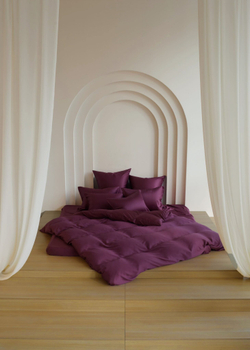 Наволочки 2шт 50x90 German Grass Purple Brilliant бордовые