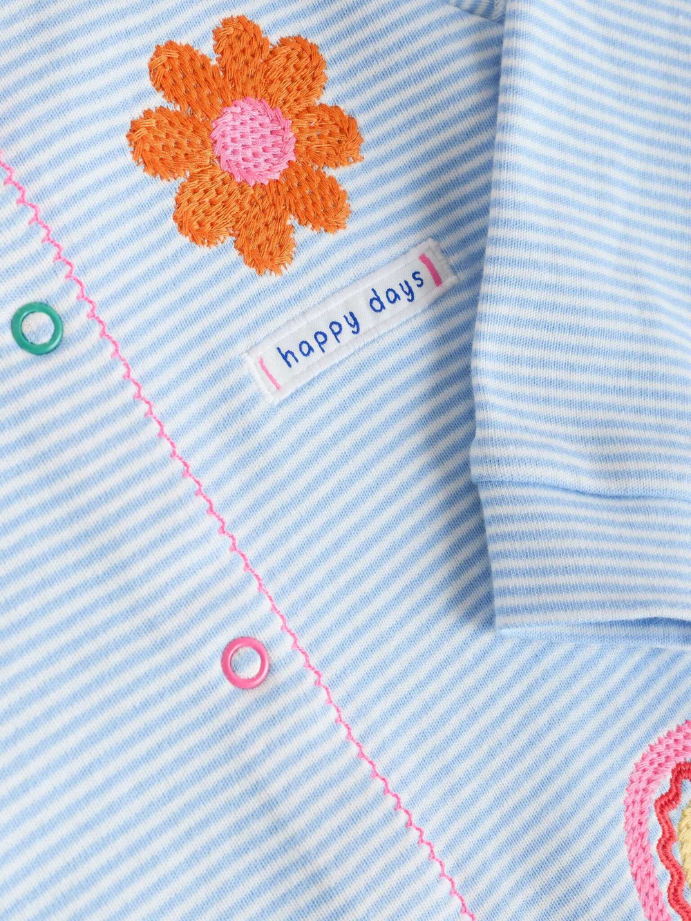 Комбинезон / Cлип для малышей Next E18-354, 3 шт., Голубой, Розовый, Молочный