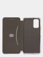 Чехол книжка Xiaomi Poco M3/Redmi 9T силикон матовый Black Zibelino