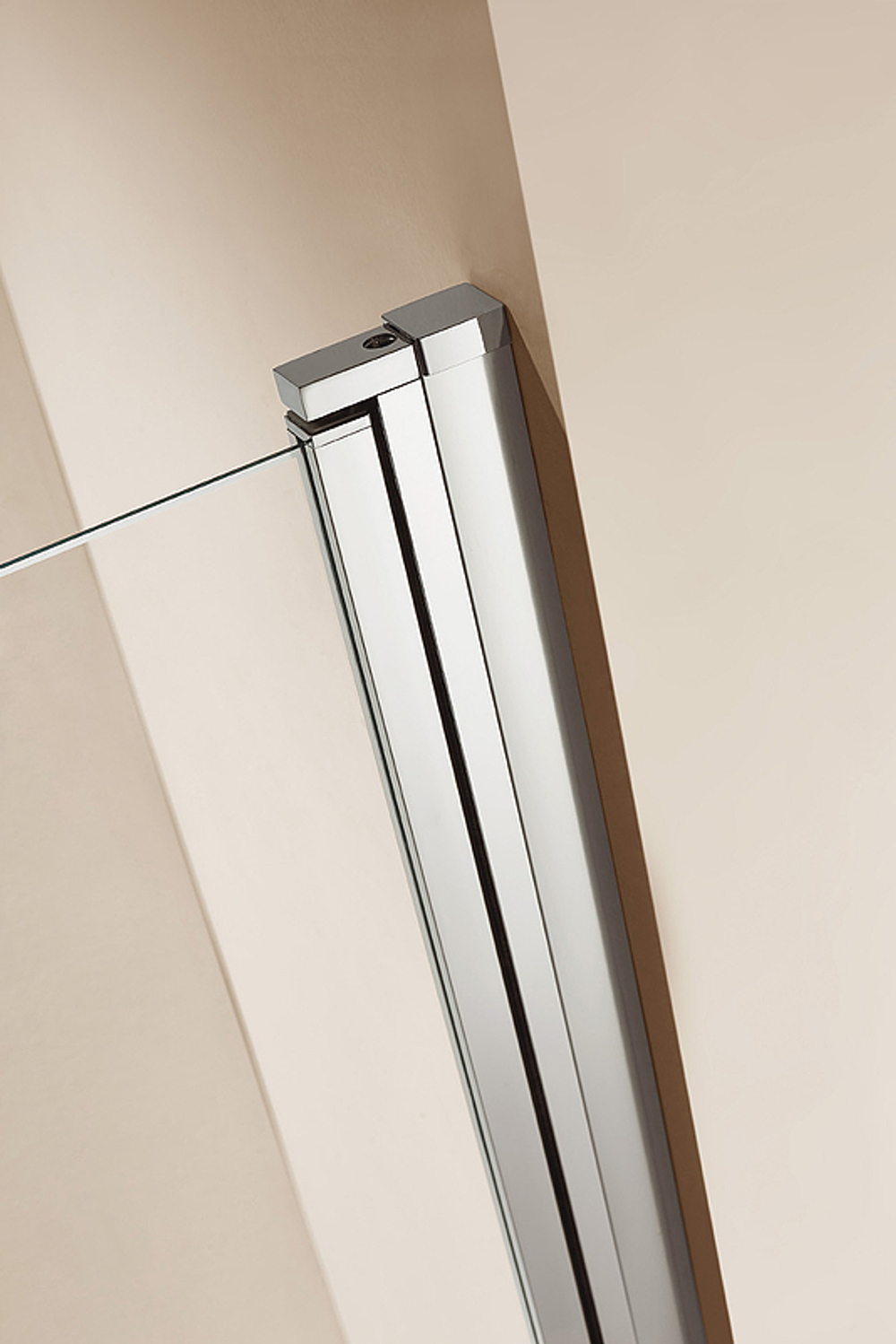 Душевой уголок Cezares Eco 90x90 ECO-O-R-2-90-C-Cr профиль Хром стекло прозрачное