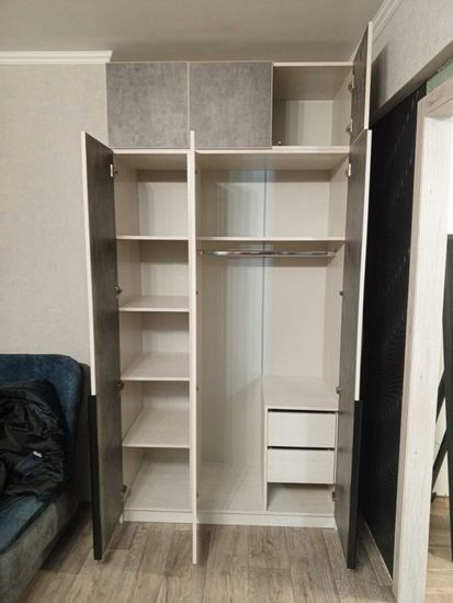 Шкаф ПАРМА-2 правый с антресолью ПАРМА-5