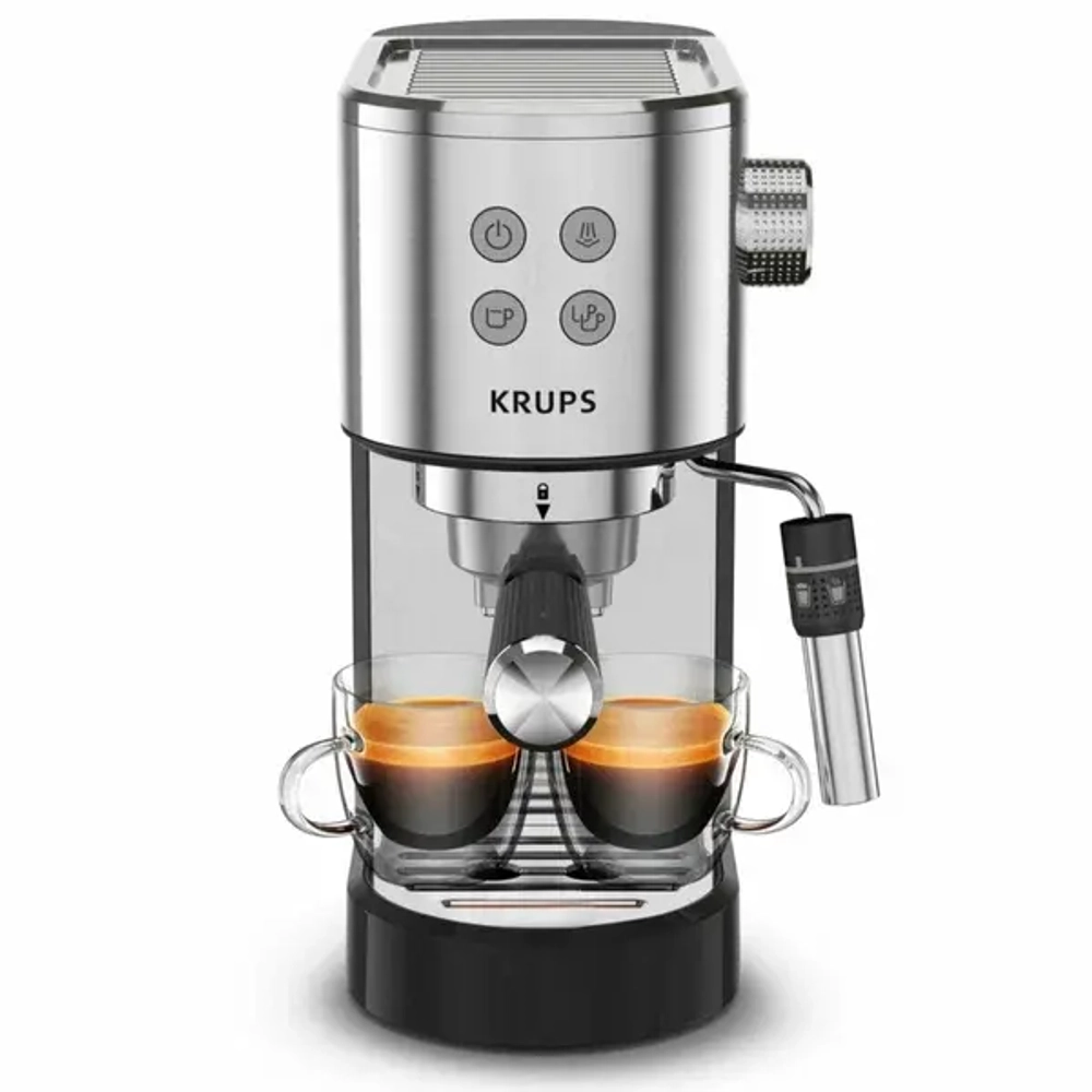 Кофеварка рожковая Krups Virtuoso+ XP444C10 (q)