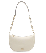 Кожаная сумка через плечо Michael Kors - кремовый(30H3G8NM3L)