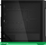 Корпус Gigabyte C102 Glass без БП черный (GB-C102G)
