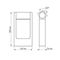 Уличный светодиодный светильник Arlight LGD-Path-Frame-Rotary-H300G-6W Warm3000 020397(1)