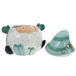 GAEM Конфетница "Гном: Праздничный Хранитель", 800 мл, L16 W13,5 H16 см