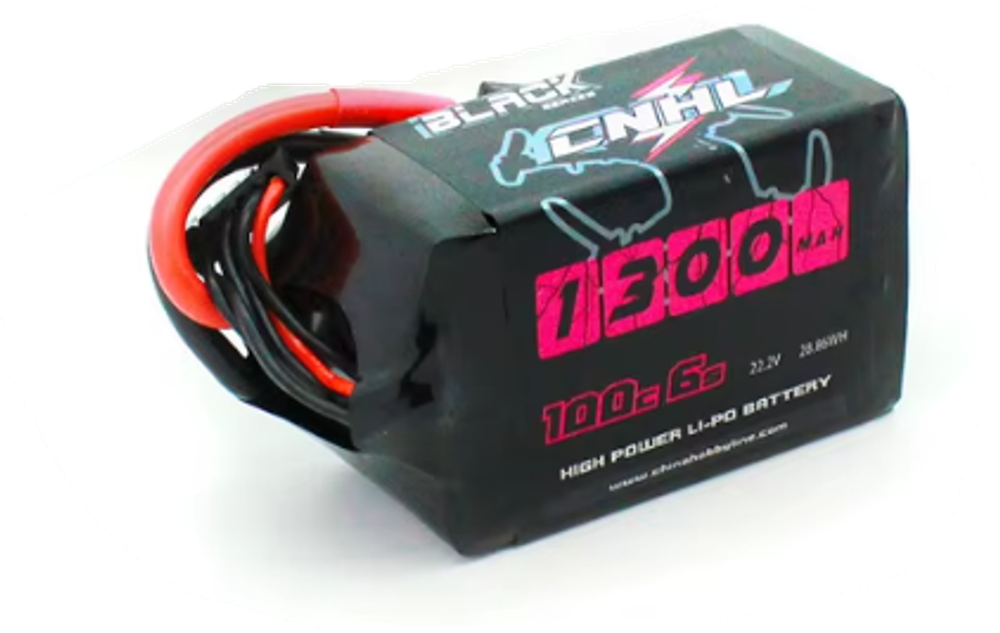 Аккумулятор CNHL 1300мАч 22,2В 6S 100C Lipo с разъемом XT60