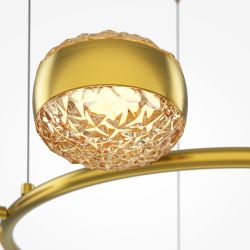 Люстра подвесная светодиодная Maytoni Mind MOD299PL-L80BS3K