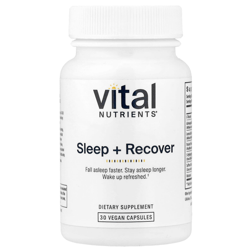 Vital Nutrients, средство для сна и восстановления, 30 веганских капсул