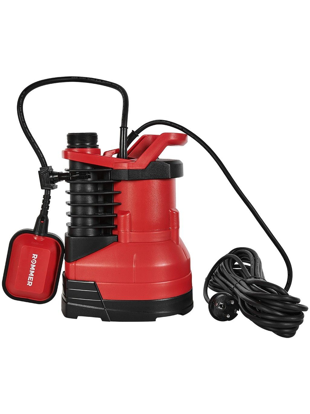 Насос дренажный, кабель 10 м, 400 Вт, для чистой воды Rommer Profi (RDP-0003-100400)