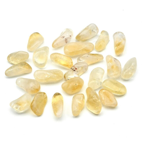 Цитрин галтовка фракция 12-25 мм., упаковка 100 гр. (S)