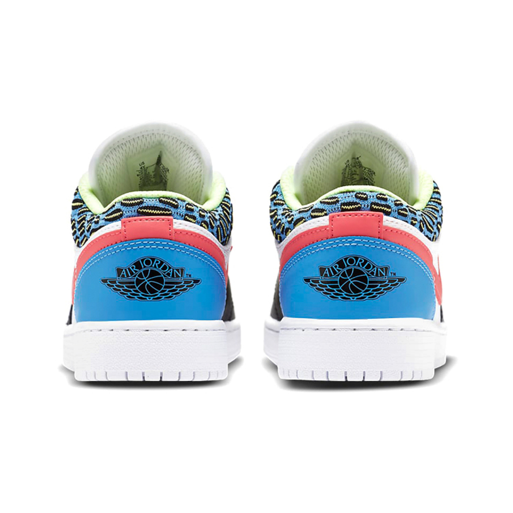 Кроссовки Air Jordan 1 Low GS Funky Patterns