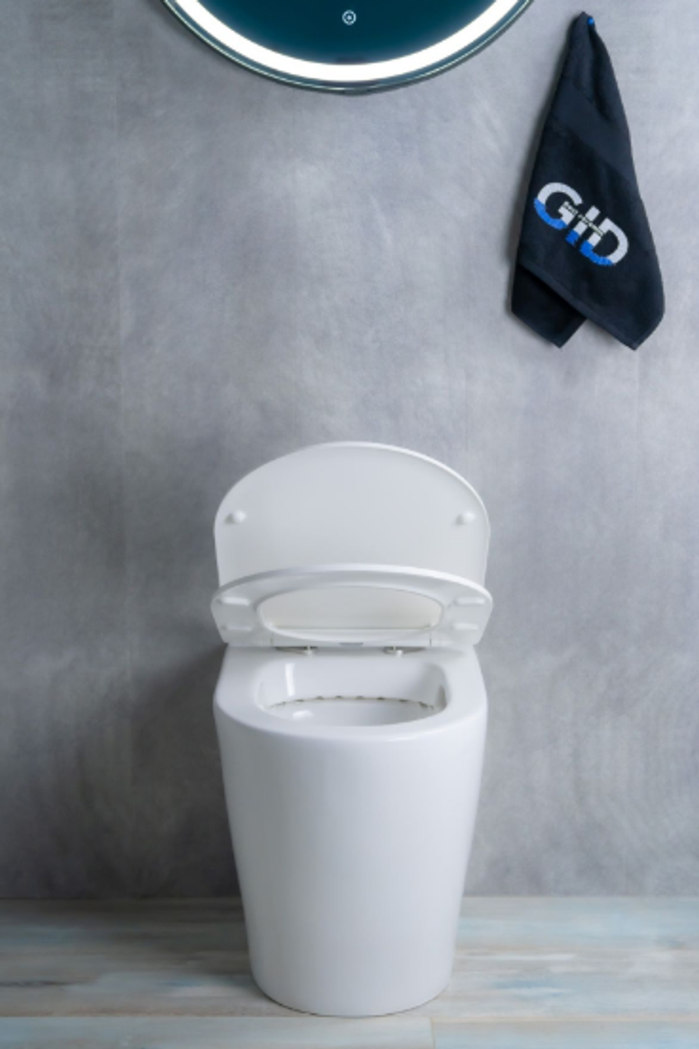 Унитаз приставной Gid TRS-263 62211Y белый 52x36x41