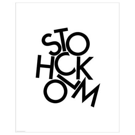 IKEA BILD  (ИКЕА БИЛД)  -  Плакат, спред, Стокгольм, 40x50 см.