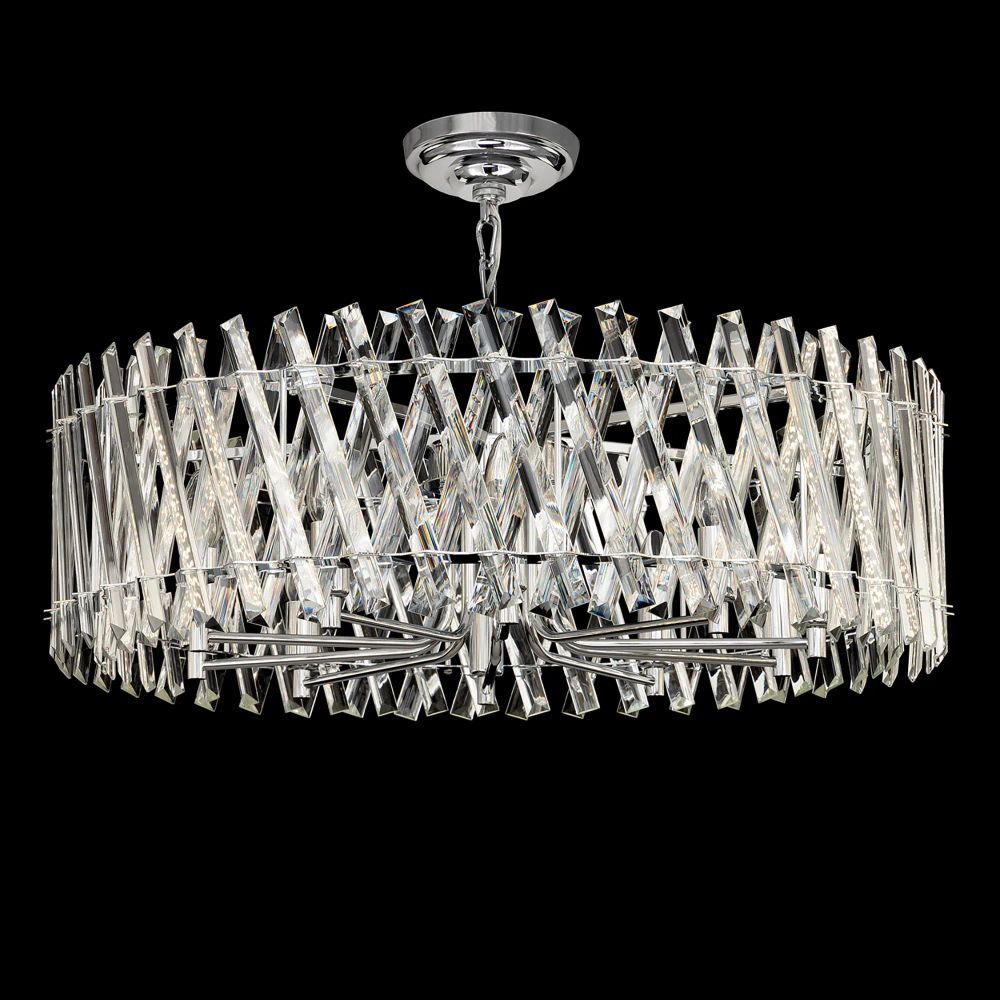 Citilux Ингвар CL334291 Люстра подвесная хрустальная Хром