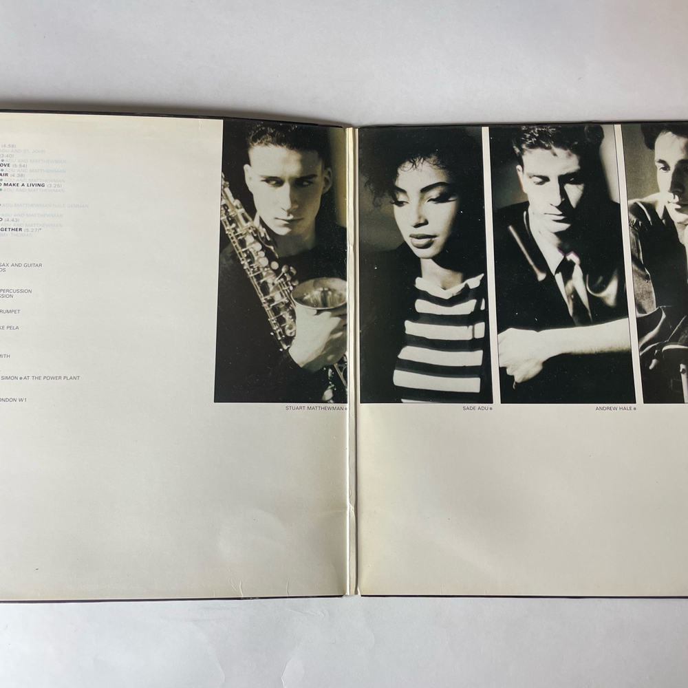 Винтажная виниловая пластинка LP Sade Diamond Life (Нидерланды 1984) Smooth Operator