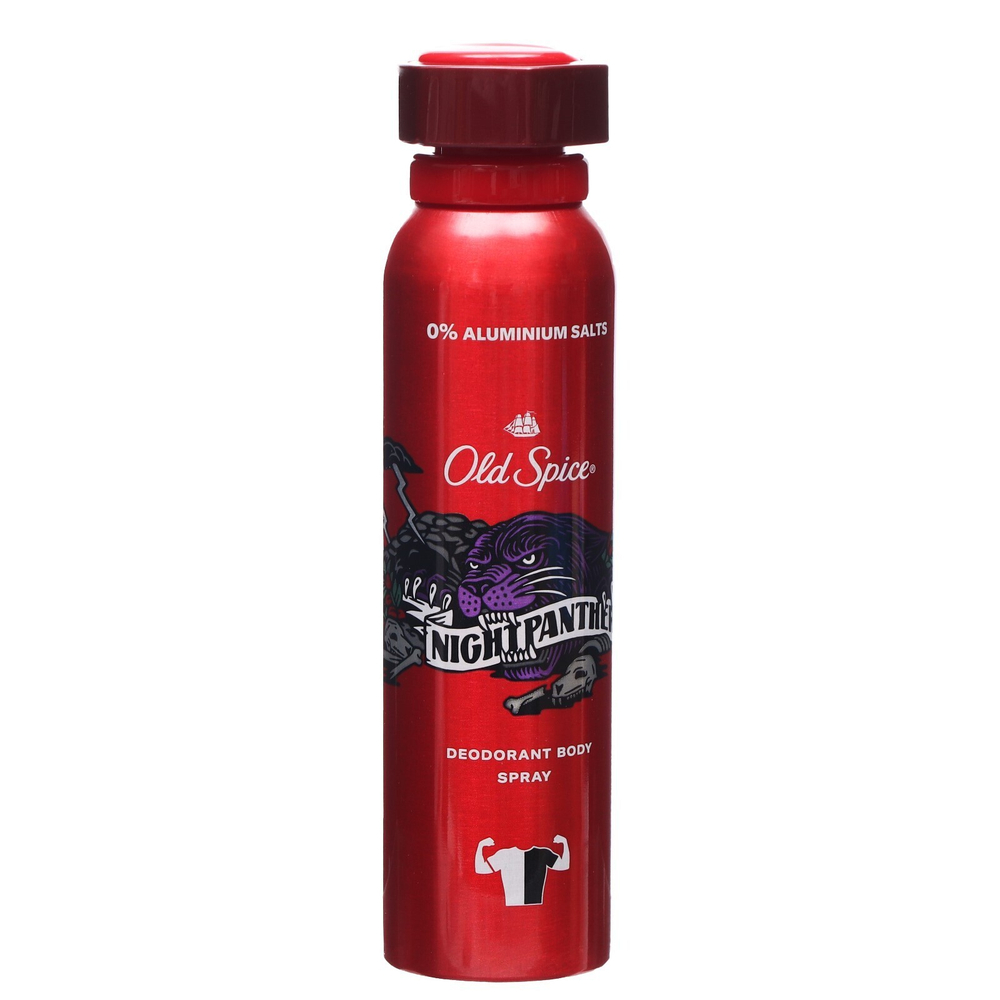 Old Spice Дезодорант-антиперспирант спрей Nightpanther, 150 мл
