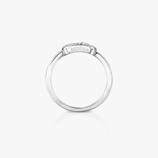Кольцо Messika Move Uno с полупаве