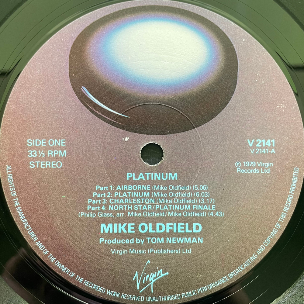 Mike Oldfield - Platinum (Англия 1979г.)