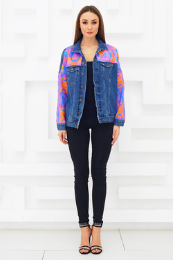 LIGVIANNI Джинсовая куртка Denim Jacket Polar Bear