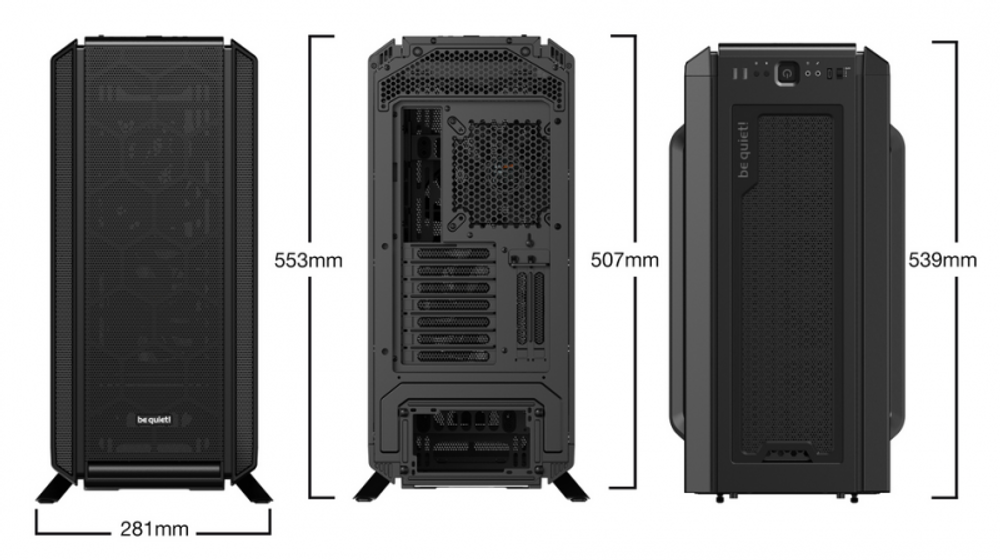 Корпус be quiet! SILENT BASE 802 BLACK (BG039)