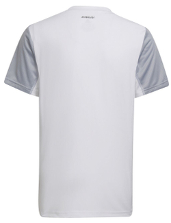 Футболка для мальчика теннисная Adidas Club Tee B - white/halsil