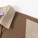 Сорочка Ymkashix Puff коричневая