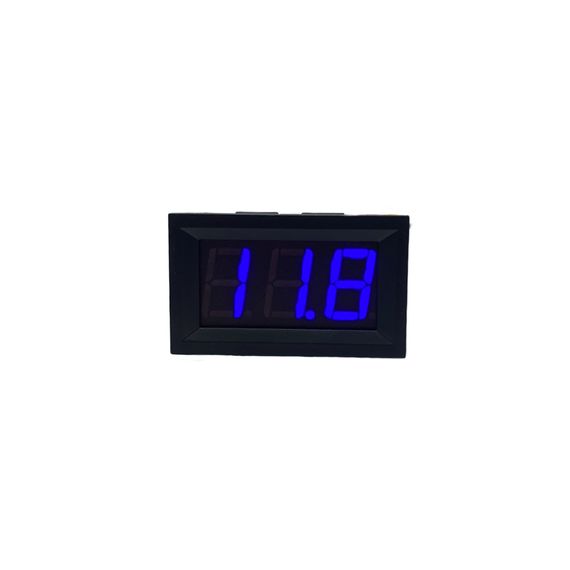 Вольтметр Crystal Car Audio VMT BLUE (управление включением, калибровка)