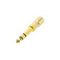 Adam Hall K4AMF3JM3GOLD - адаптер TRS (jack) stereo 3.5 mm (F) - TRS (jack) stereo 6.3 mm (M), позол